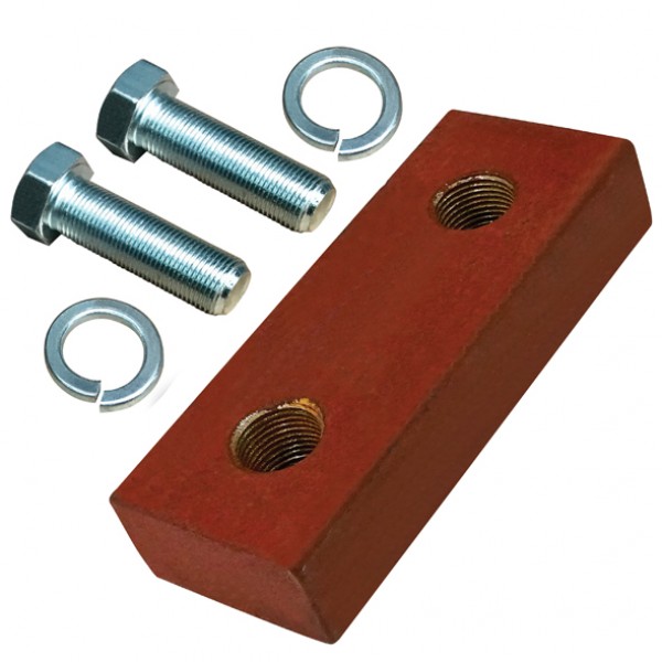 KING PIN BLOCK WITH BOLTS 3/4 UNF – Truck and Trailer Parts